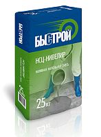 Быстрой НСЦ-нивелир наливная напольная смесь, 25 кг